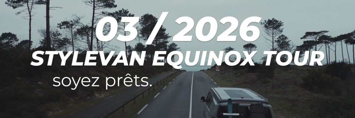 Stylevan Equinox Tour 6 maart 2026 bij Decuyper Poperinge